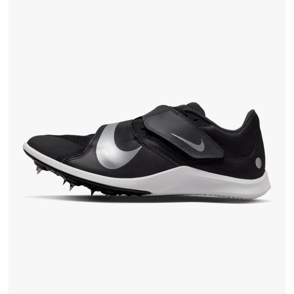 New Nike Mens Zoom Rival Jump Track & Field, Black/silver, Size 10.5 Men's